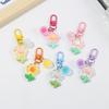 Chaveiro de Flor diy Corrente para Capa de Celular Corrente para Airpods Capa Protetora Pingente para Orelha Joia para Pendurar na Bolsa
