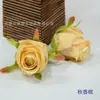 Pintura al Óleo Flor Imitación Rosa Rosa Búlgara de Seda Verdadera Decoración para Mesa de Café Mesa de Comedor Atrezo para Fotografía Atmósfera