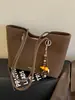 Bolsa de Ombro Grande Capacidade Moda Estilo Coreano Elegante para Trabalho e Dia a Dia Feminina 2026 Nova Bolsa de Ombro/Axila Bolsa Tote Simples