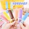 Pente Colorido de Macaron Fofo, Pente de Cabelo Criativo Personalizado para Crianças, Mini Pente Portátil para Mulheres, Atacado