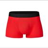 Roupa íntima masculina seda de leite cueca boxer masculina plus size cueca boxer respirável cintura média roupa íntima jovem atacado masculino