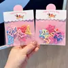 Nuevo Clip para el Cabello Infantil de Estrella de Cinco Puntas Dulce de Verano Mariposa Garras que No se Caen Pinza Linda para Flequillo de Bebé