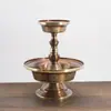 Copo Protetor Artesanal de Cobre Puro Extra Grande de 15cm para Adoração ao Buda, Ornamento Étnico Tântrico para Adoração Doméstica