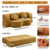 Sofá cama modular de tela comprimido al vacío, modelo nuevo para salas de estar y dormitorios pequeños, tatami perezoso plegable de doble uso para dos personas