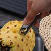 Atacado de fábrica faca de abacaxi de aço inoxidável descascador de abacaxi faca para remover miolo grampo para remover miolo faca de frutas