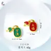 Arena Antigua Oro Rojo Corazón Arcoíris Mickey Loto Moderno Dibujos Animados Tendencia Nacional Joyería DIY Accesorios Al Por Mayor