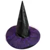 Chapéu de Bruxa para Halloween para Crianças e Adultos, Adereços para Festa a Fantasia, Acessórios de Cosplay, Chapéu de Bruxa, Peruca, Chapéu de Mago