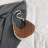 Bolso de hombro de textura suave y moderno de estilo coreano para mujer, nuevo bolso de hombro a juego para debajo del brazo, primavera 2024