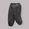 Calças Infantis Calças de Veludo para Meninos Primavera e Outono Calças Casuais para Bebês Meninas Roupa de Outono Infantil Algodão Puro