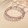 Pulsera de Cristal Artificial Ojo de Tigre y Granate, Pulsera Versátil de Nuevo Estilo Chino, Sensación de Lujo Ligero y Gama Alta, Joyería de Amistad