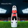 Equipo de entrenamiento de fútbol al por mayor, que incluye porterías de entrenamiento de fútbol con forma humana, equipo de entrenamiento de fútbol para adultos y equipo de entrenamiento de fútbol tipo maniquí.