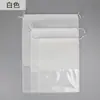 Saco Não Tecido com Cordão Personalizado Saco de Armazenamento para Sapatos Roupas Saco Transparente para Sapatos Saco de Armazenamento à Prova de Poeira