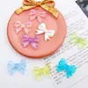 Acrílico Colorido Lazo Retorcido con Cuentas DIY Hecho a Mano Pulsera de Cuentas Sueltas Collar Pendiente Accesorios de Joyería