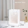 Bolsa de flores Bolsa de presente com abertura de janela transparente Bolsa de presente com janela de boneca de flores Bolsa de presente Tanabata Bolsa de dia das mães