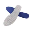 Palmilha esportiva com massagem de impacto masculina e feminina alta elasticidade absorção de choque almofada completa pode ser cortada antiderrapante leve palmilha para esportes de lazer