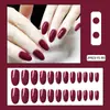 Atacado direto da fábrica adesivo para nail art cor sólida unhas curtas longas removíveis para mapear amostras podem ser projetadas