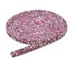 Faixa de strass de 1cm com broca de cola quente, tira de cristal, acessórios para roupas, sapatos, bolsa, calças, material DIY, acessórios