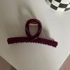 Colección de clips Jelly Grab, grandes, estilo perezoso, con forma de tiburón, horquilla triangular cruzada, accesorios para el cabello, tocados para mujeres