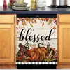 Bestseller transfronterizo otoño Acción de Gracias imanes para refrigerador personalizados para el hogar ventana puerta de garaje imanes fiesta decoración del hogar
