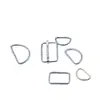 200 bolsas accesorios de ropa hebilla semicircular en forma de D D1003 hebilla en forma de D anillo en forma de D hebilla japonesa