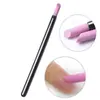 Ferramentas de Manicure Polimento Cerâmica Quartzo Caneta Raspador de Unha para Remover Pele Morta Empurrador Caneta de Gravação Lixa de Polimento Fina para Superfície da Unha