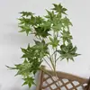 Bosque Escandinavo Verde Planta Verde Hoja Verde Techo de Salón de Bodas Mimosa Plástico Flor Falsa Hierba de Amante Eucalipto