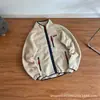 Jaqueta de Lã Americana Bata Outono e Inverno Outdoor Polar Fleece Quente Gola Alta Jaqueta com Zíper 801