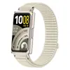 Adecuado para Correa de Reloj Huawei Band 11Pro, Bucle Tejido Original con Patrón de Montaña y Velcro, Ligero, Transpirable y Antideslizante