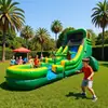 Tobogán inflable para parque de atracciones, castillo inflable para escalada en roca, castillo travieso, tobogán de jungla, venta al por mayor