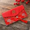 Envelopes Vermelhos Estilo Chinês com Padrão de Nuvens, Envelopes Vermelhos de Alto Valor, Envelopes Vermelhos Artísticos para Casamento, Artigos Únicos para Celebração de Casamento