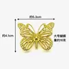 Artesanato Criativo em Liga de Zinco Vaso Borboleta Cobertura para Vela Aromática Enfeites DIY Casa Necessidades Diárias Acessórios Decorativos