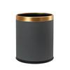 Cubo de Basura Shuangyi Tapa Doble Sin Tapa Cubo de Basura Doméstico Abertura Grande Forro Engrosado Gran Capacidad Cubo de Basura para Sala de Estar