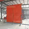  Compuerta de Aire Sin Presión con Persianas para Mina de Carbón, Compuerta de Aire Sin Presión Electrohidráulica Totalmente Automática, Compuerta de Aire Equilibrada Bidireccional para Túnel