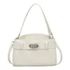2026 Moda Versátil Bolsa Transversal Feminina Textura de Crocodilo Grande Capacidade Bolsa de Mão Nova Bolsa Kelly Horizontal