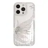 Capa de Celular Meia Borboleta iPhone 17 Pro Flash Diamante Estilo Premium Apple 16/15 Nicho Buraco Grande Anti-Queda