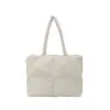 Bolso tote de moda popular para mujer de este año, nuevo estilo Otoño 2026, color liso, simple, bolso de un solo hombro, para ir al trabajo, bolso de axila