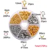 Amazon Broche de Langosta Botón Bucle Único Set Pulsera Collar Material Hecho a Mano Kit Herramientas para Joyería DIY Empaque en Caja Redonda