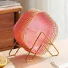 Prato de Ossos de Luxo Leve de Alta Qualidade Novo Estilo Doméstico Mesa de Jantar Prato de Ossos Grau Alimentício Prato Pequeno Prato de Lixo da Internet Prato de Lanches