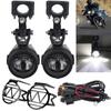 Suporte de Montagem para Farol de Neblina Spotlight Pássaro d'água BMW Tampa Protetora Suporte Universal para Lâmpada Auxiliar de Motocicleta