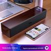 Neutro Y1001/350m madeira duplo alto-falante computador áudio subwoofer com fio longo desktop alto-falante bluetooth