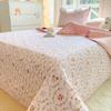 Conjunto de três peças de capa de cama acolchoada de algodão lavável classe A para comércio exterior, lençol de cama de tatame espesso lavável à máquina, capa universal Kang Four Seasons