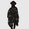 Nuevo Chal con Estampado de Cachorro Lindo Chal de Estilo Étnico Bufanda Larga Engrosada de Otoño e Invierno Calidez de Oficina de Verano