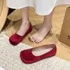 Zapatos planos de talla grande 35-43 para mujer, mocasines 2026 primavera y otoño, nuevos, versátiles, de moda, slip-on, zapatos de suela fina