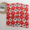 Pañuelo Cuadrado Pequeño de Seda Simulada, Pañuelo para el Cabello, Pañuelo Decorativo para Camisa, Rayas Geométricas, Pañuelo de Seda Versátil, Pañuelo Estampado para Ropa de Trabajo