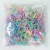 Venta Directa de Fábrica de Accesorios para Niños: 1000 Piezas de Gomas Elásticas Pequeñas Desechables en una Bolsa, Mayoreo de Ligas para el Cabello y Accesorios para el Cabello