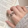 Anel de Linha com Contas de Camadas Design de Nicho Estilo Coreano Mais Vendido de Dongdaemun, Coreia do Sul Anel Simples