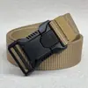 Cinturón para Hombre Cinturón Táctico Estudiante Entrenamiento Militar Hebilla de Cinturón Tejido Cómodo Transpirable Versátil Cinturón para Deportes al Aire Libre
