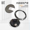 Estilo japonés mecánico de aleación de zinc absorbente no magnético succión de puerta giratoria para instalar dispositivo anti-colisión invisible modelo de succión oscura push-pull sin perforación