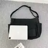 Bolso de hombro para mujer estilo retro workwear, bolso cruzado, bolso de lona, estilo callejero, gran capacidad, bolso tote artístico y casual