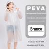 Capa de Chuva Descartável Capa de Chuva Espessada para Adulto Fabricante Atacado Viagem ao Ar Livre Eva Portátil Transparente